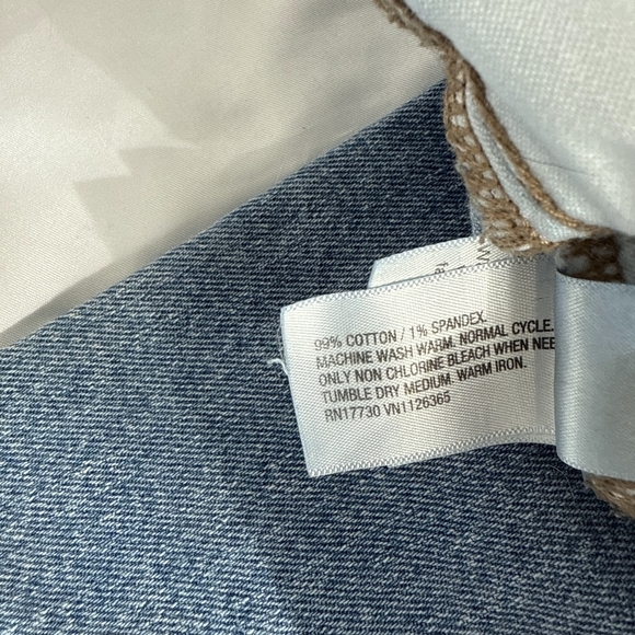 Universal Thread Button Fly Mid Rise 80s Slim - Picture 5 of 8